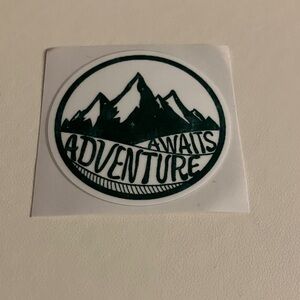 Adventure Awaits Sticker